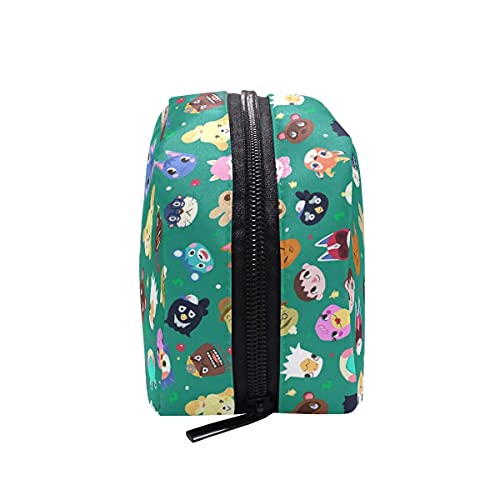 Cosmetic Bag Portable and Suitable for Travel Animal Crossing Pattern Makeup bag with Zipper Pencil Bag Pouch Wallet4