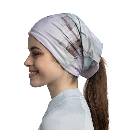 Image of BUFF CoolNet UV Neck Gaiter, UPF 50 Sun Protection, Breathable, Versatile, Quick Dry Face Mask, Multi-Colored, Adult Size