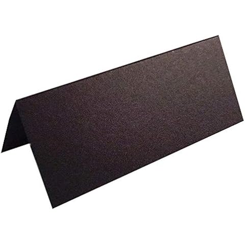 100 Black Blank Wedding Place Cards by UK Card Crafts Cover