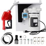 Upgraded DEF Pump Kit| Diesel & DEF Transfer Pump Kit| All-in-1 Solution| 110VAC 550W 10GPM/40LPM| Urea Gun| Steel Shelf| K24 External Thread Flowmeter| 3/4“ Flowline x 13 ft| 1” Oil Pipe x 6.5ft