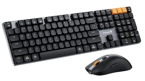 Image of ProtoArc KM310 Wireless Mechanical Keyboard and Mouse, No Backlight