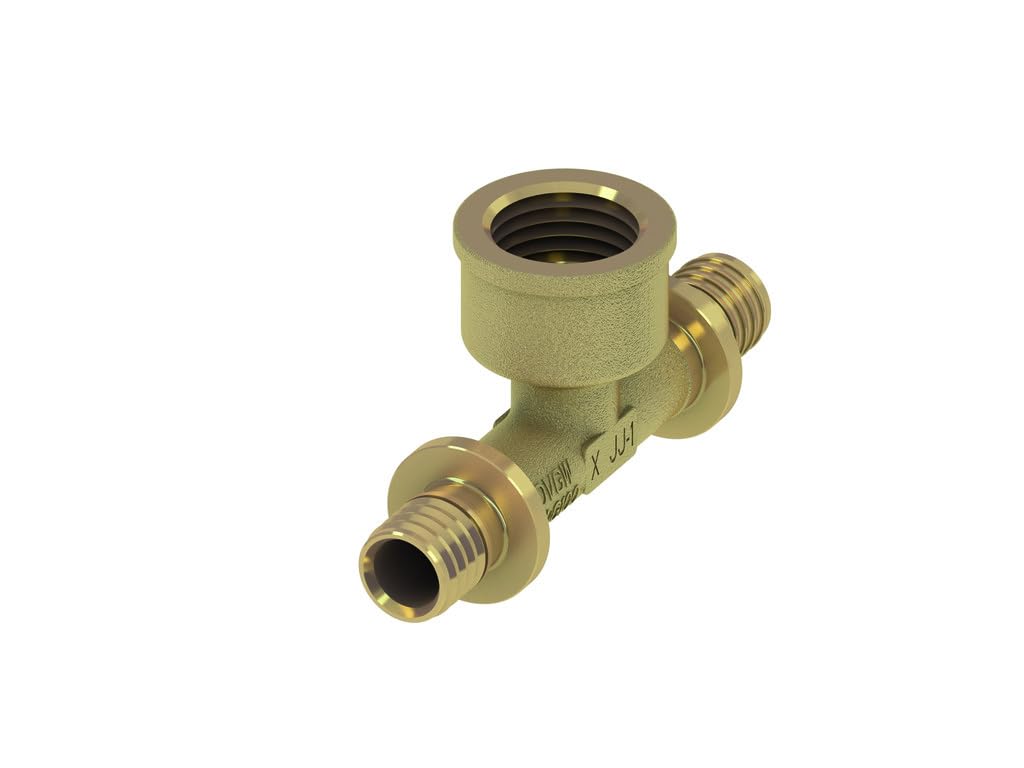 TECEflex Pieza en T IG, bronce al silicio, 7098, Versión: 50 x rosca hembra (RP) 1 1/4" x 50