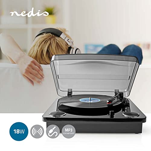 Platine Vinyle Bluetooth – 33/45 / 78 t/Min – Courroie – 1x Stereo RCA – Bluetooth® – 18 W – (Pré) amplificateur intégré… - Les Beatles, Paul McCartney, John Lennon, RIngo Starr, George Harrison Platine Vinyle Bluetooth - 33/45 / 78 t/Min - Courroie - 1x Stereo RCA - Bluetooth® - 18 W - (Pré) amplificateur intégré… – Image 3