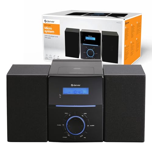 Denver Micro Chaine HiFi stéréo compacte -...