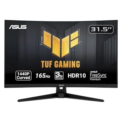 ASUS TUF Gaming 32" 1440P HDR Curved Monitor Cover
