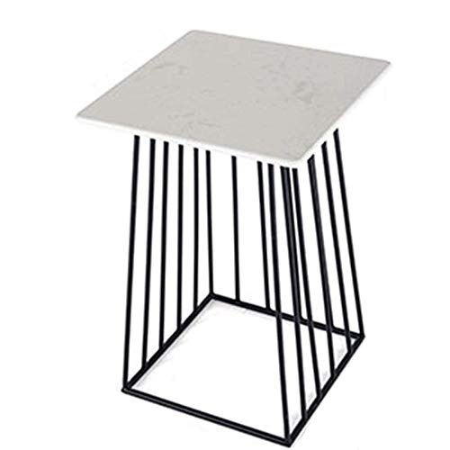 CHENJIU Small Metal Coffee Table, Sofa Table Small Side Tables, Anti-R