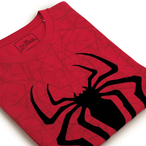 Image of Free Authority Spiderman Printed Half Sleeve Tshirt for Men