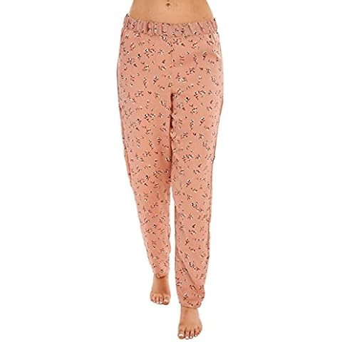 ChicWhisper Ladies Floral Satin Pyjama Bottoms Cover