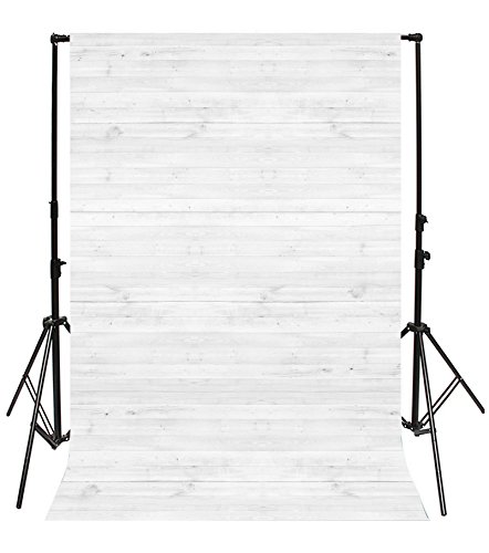 YongFoto Fondale Fotografico In Vinile 1,5x2,2m - Sfondo Effetto Legno Blu Vintage Per Studio, Party E Video