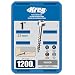 Kreg SPS-C1-1200 1" Pan Head Coarse Thread Number 7 Zinc Coated Pocket Hole Screws (1200 Count)