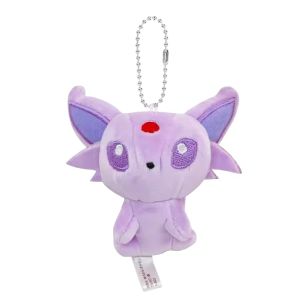Pokemon | Plush Keyring/Bag Charm Figure | 15+ Years | Espeon