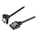 Produktbild StarTech.com 30cm rundes SATA Kabel 6 Gb/s rechts-gewinkelt - 7-pin S-ATA / Serial ATA Datenkabel / Anschlusskabel abgewinkelt