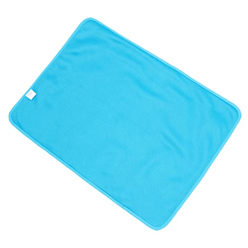 CORHAD Tapete De Seda Helada para Perros y Gatos Esterilla Refrescante Portátil Almohadilla De Seda Fría para Jaulas De Mascotas Manta Autorefrescante para Verano