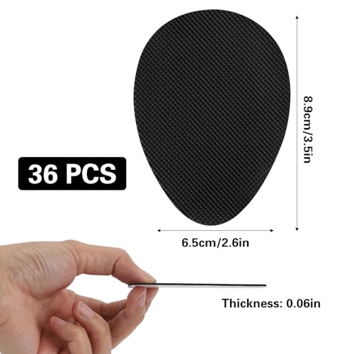36 piezas de protectores antideslizantes para zapatos miniatura 3