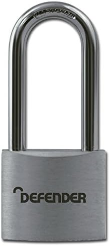 Defender Aluminium Padlock Long Shackle 40mm