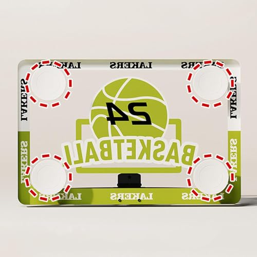 Aro de baloncesto interior sin taladro con tablero plegable Gralara 4