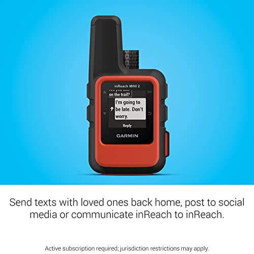Garmin inReach Mini 2 Portable Satellite Communicator/GPS Navigator (Flame Red) Accessory | Official USA Partner Model | Bundle with LED Brite-Nite Dome Lantern Flashlight for Camping - Image 4