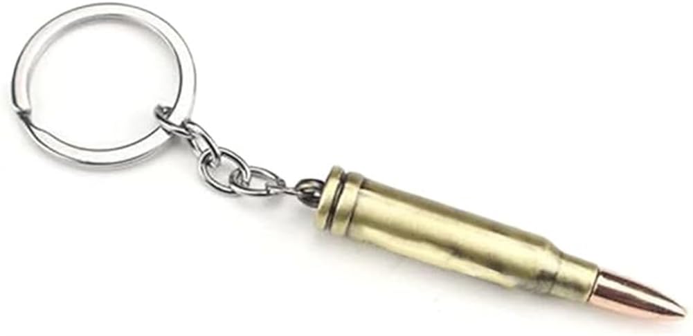 Key Chain Men's Keyrings Bullet Keychains Jedi Survival PUBG bullet model game surrounding alloy keychain PUBG videogame inspired PUBG Medium Caliber Bullet Keychain Bullet pendant accessories