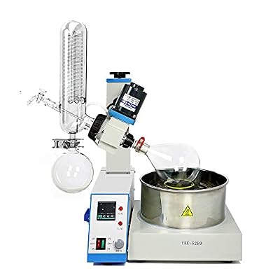 HNZXIB Rotary Evaporator 1L Automatic Lifting Laboratory Rotary Evaporator Kit