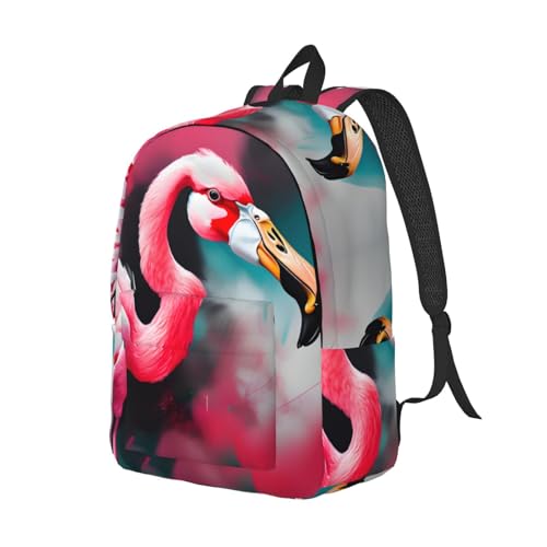 Sac à dos flamant rose idéal pour vos randonnées et week-ends - 2