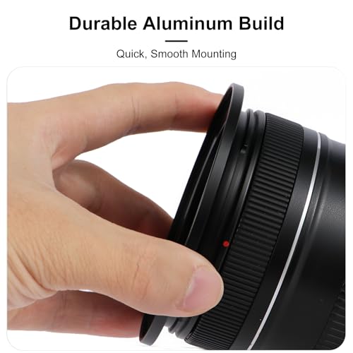 Camkix Anillo Adaptador Step-Up de 67 mm a 82 mm (2 piezas) – Para filtros ND, CPL y UV – Accesorio para lentes de cámara miniatura 3