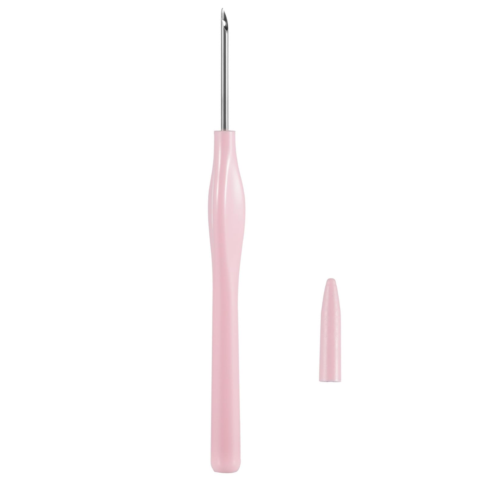Punching Needle Practical Tool Embroidery Pen with Protective Covers for Embroidery and Crafting Project