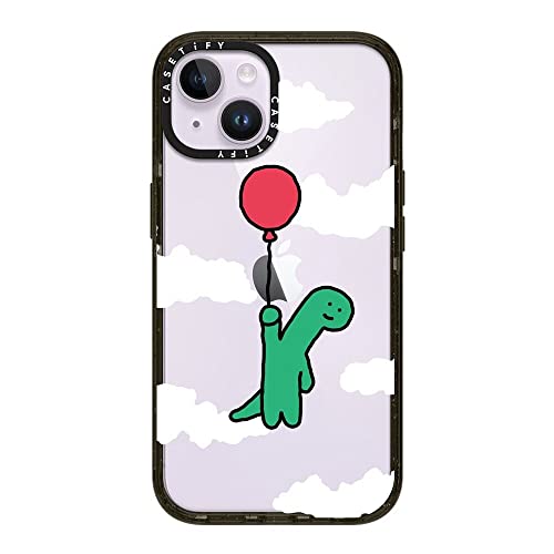 Casetify Impact Iphone 14 Case [4X Military Grade Drop Tested / 8.2Ft Drop Protection] - I'm Leaving This Planet - Glossy Black #TOP12