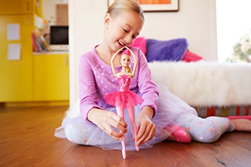 Mattel Barbie DHM42 Ballerina Puppe (Rosa) – Bild 5