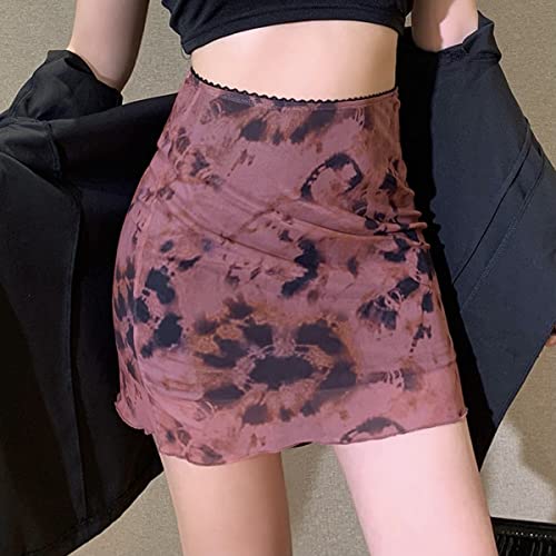 Mini -saia Feminina Mini Saia Alta Salas De Saia De Duas Camadas De Moda Saias Para Saia Feminina