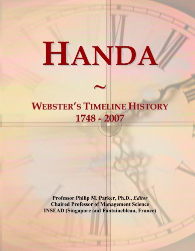 Handa: Webster's Timeline History, 1748 - 2007