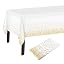 Lot De 2 Nappes Halloween 137 X 274 Cm - Toile D'Araignée En Plastique - Décoration Table Parfaite Pour Fêtes