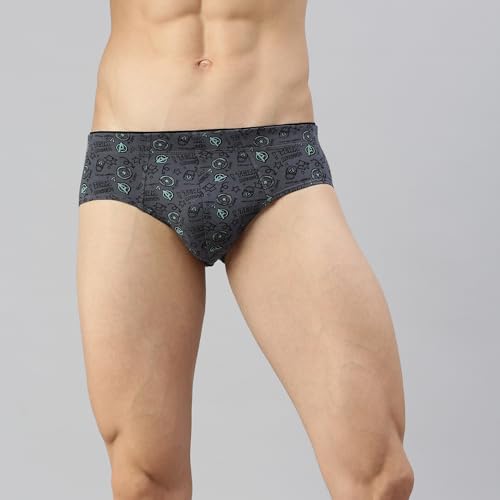 Image of Zoiro Men's Brief | Soft Band | Soft No-Marks Elastic | Breathable Innerwear | Pack of 1 | Color May Vary