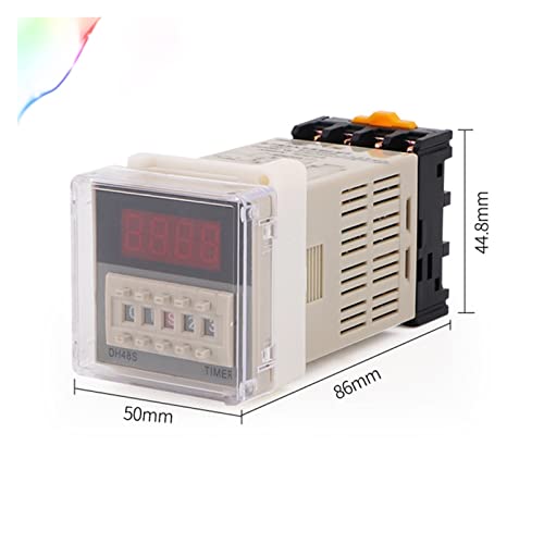 DH48S Relais de Temps pour Programmation Électrique Précise JCAKES DH48S-2Z Écran Digital - 3