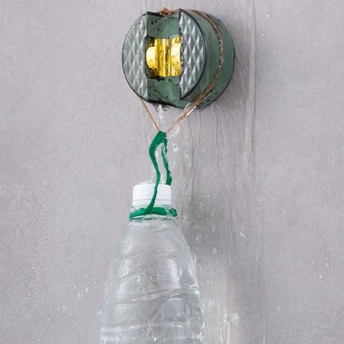 Support de tuyau de douche résistant en ABS vert avec rotule orientable à 120 degrés - 5