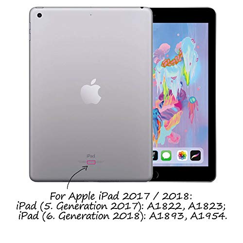 Doupi Deluxe Custodia per iPad 2017/2018, 360