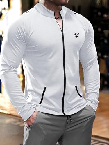 Image of Noble Monk Men's Active wear Regular Fit T Shirt |Full Sleeves |Casual T-Shirt for Men