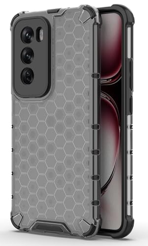Image of Glasgow Back Case Cover Designed for [ Oppo Reno 12 Pro 5G / Reno12 Pro 5G ] (Stylish Look | Shock Proof) - Black