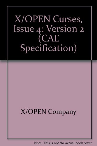 X/OPEN Curses, Issue 4: Version 2 (CAE Specification S.) view 2