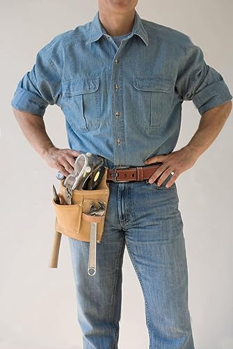 Image of YOETEY 1.5 inch Leather Tactical Belt Men for Work & Casual