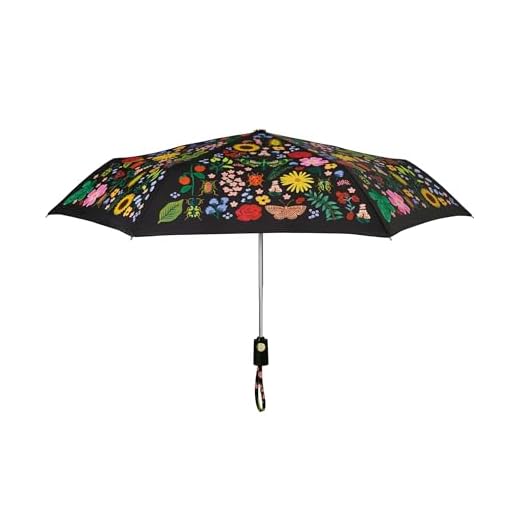 Best clear mushroom umbrella Rifle Paper Co. Stylish Travel Umbrella