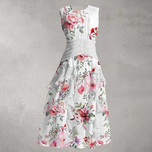 Robe d'invitée de mariage longue pour masquer les complexes et rayonner en été