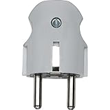 merten schuko stecker weiß SCHUKO-Stecker Merten 122463 SCHUKO-Stecker, grau