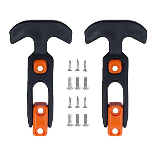 Creatyi 2 PCS Cooler Latch Replacements Durable Cooler Replacement Lid Latches (Orange)