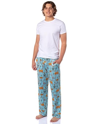 Spongebob Squarepants Men's Chum Bucket Chum-Balaya Sleep Pajama Pants for Adults2