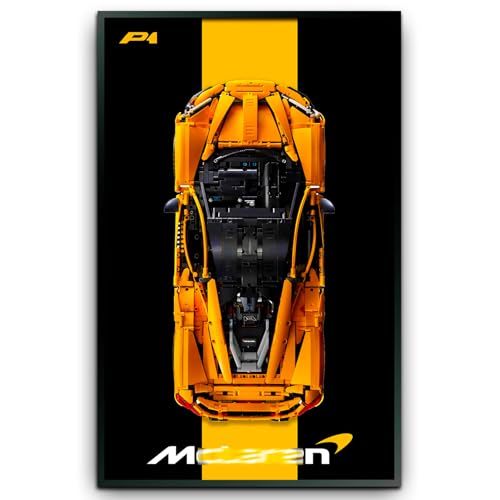 Tableau mural voiture de course Lego Technic 42172 McLaren P1