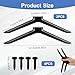2PCS TV Stand Base Pedestal Feet, Universal TV Stand Legs for TCL 24in/32in/40in/49in/50in Easy to Install Television Table Top Desk Stand Replacement Compatible with Sharp/Samsung/Hisense/Lg/Ro...