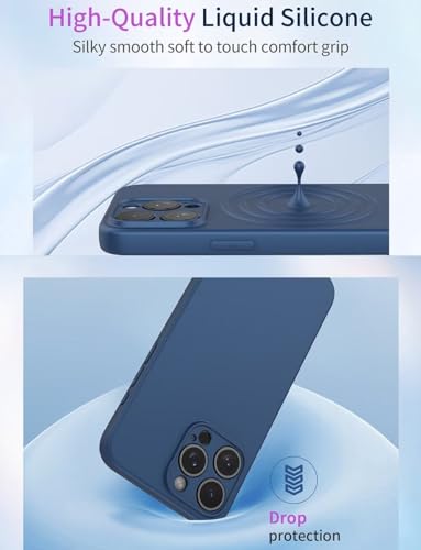 SEAHAI Case for CMF Phone 1, Ultra Thin Silky-Soft Touch Soft Liquid Silicone Phone Cover with Shockproof Airbag Design - Image 3