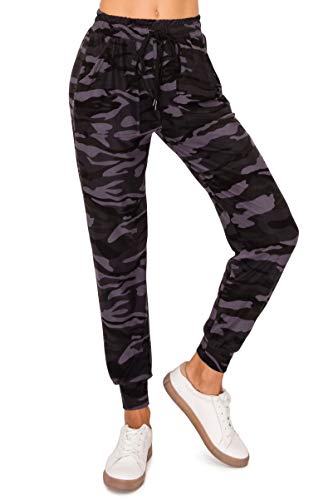ALWAYS Women Camo Jogger Pants - Super Skinny Fit Lightweight Premium Soft Stretch Drawstrings Pockets Pants 153 2XL - image 4