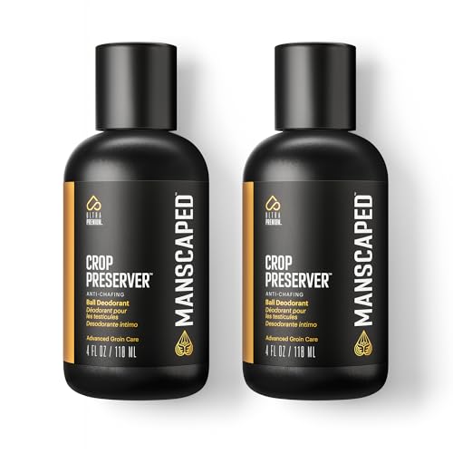 MANSCAPED® The Crop Preserver®, Men's Ball Deodorant, Male Care Hygiene Moisturizer, Anti-Chafing...