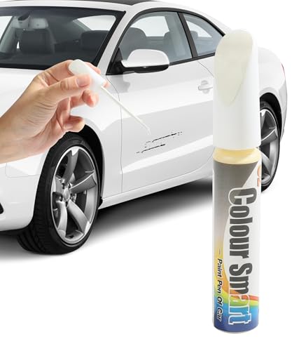 PINKE Car Scratch Remover Pen - Paint Repair and Touch Up Accessory for Automotive Pro Mending (White)
